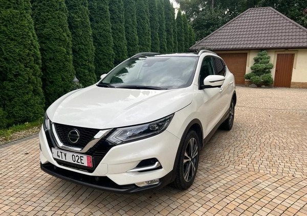 Nissan Qashqai cena 75800 przebieg: 55500, rok produkcji 2019 z Nowe małe 211